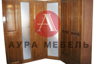 Шкаф Кантата угловой с двумя зеркалами